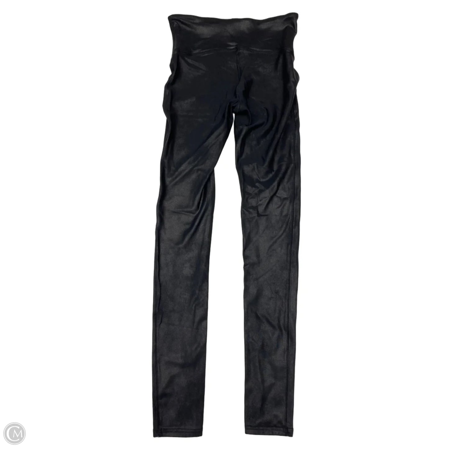 Athletic Leggings By Spanx In Black, Size: M