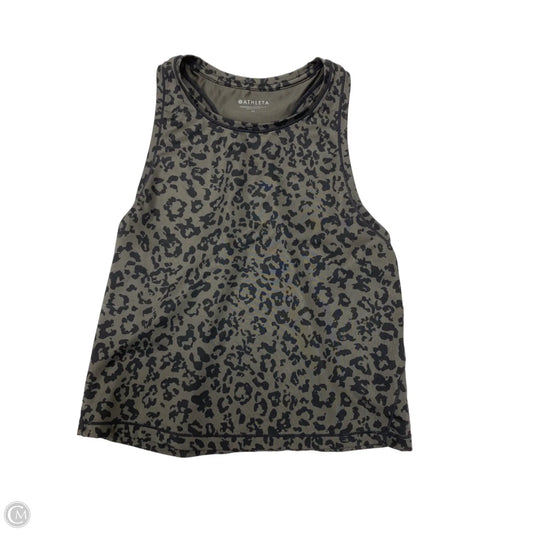Athletic Tank Top By Athleta In Animal Print, Size: M