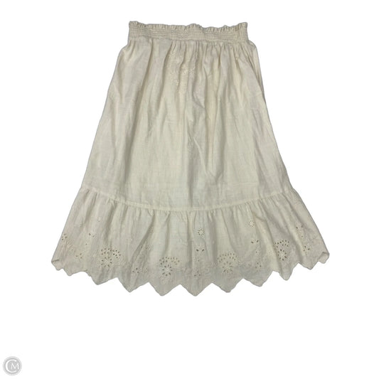 Skirt Maxi By Ana In Cream, Size: L