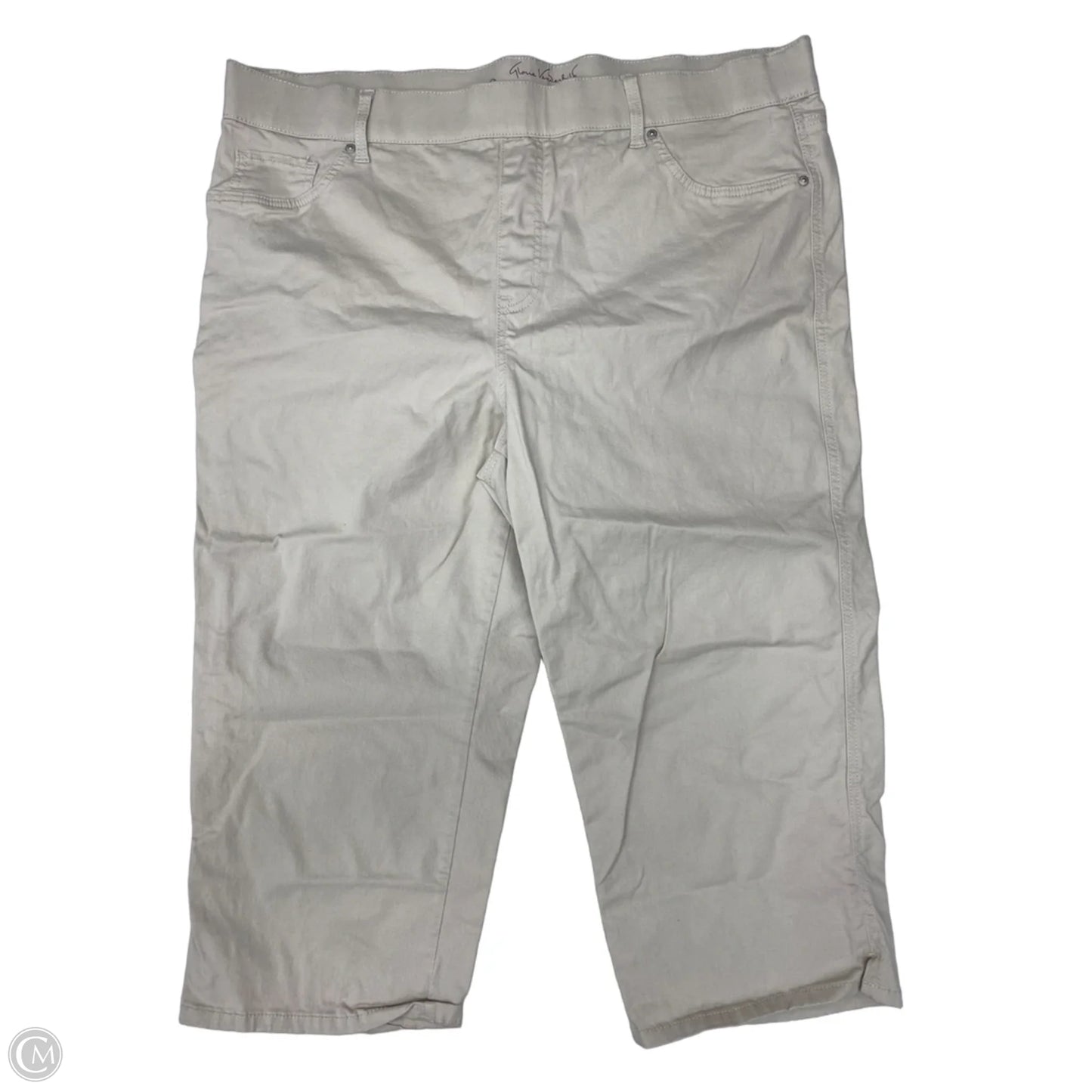 Pants Chinos & Khakis By Gloria Vanderbilt In Tan, Size: 20
