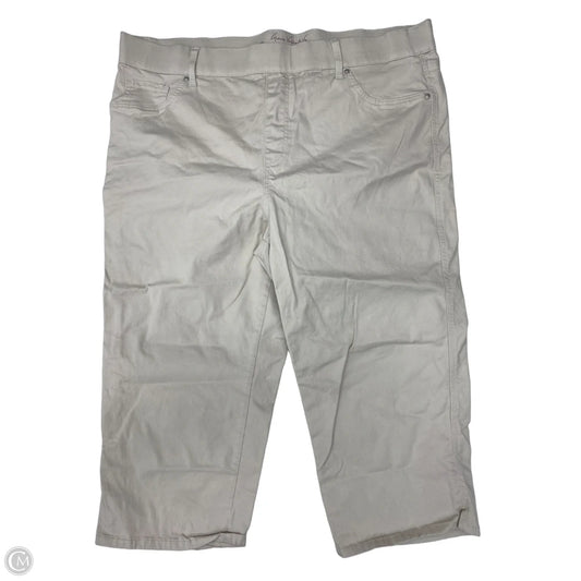 Pants Chinos & Khakis By Gloria Vanderbilt In Tan, Size: 20