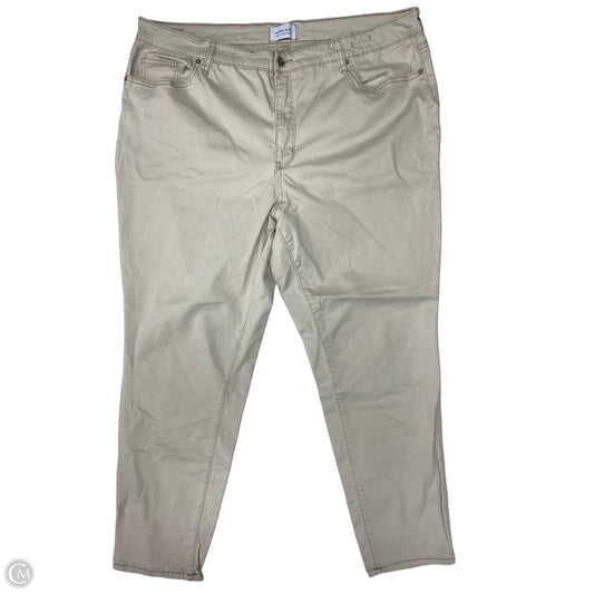 Pants Chinos & Khakis By Crown And Ivy In Beige, Size: 20