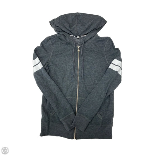 Sweatshirt Hoodie By Victorias Secret In Grey, Size: Xs
