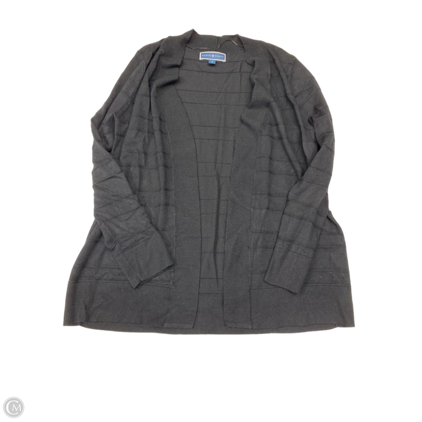 Cardigan By Karen Scott In Black, Size: M