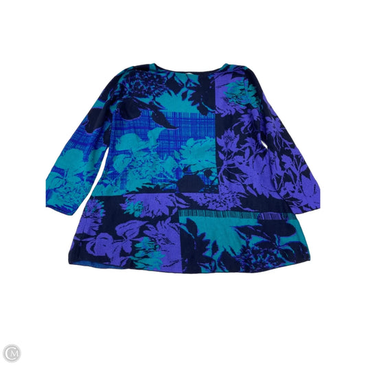 Dress Sweater By Chicos In Multi-colored, Size: L
