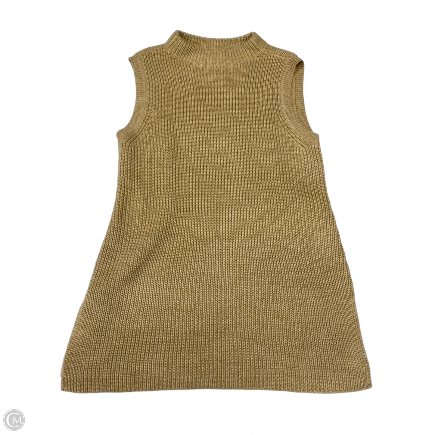 Dress Sweater By Chicos In Brown, Size: L