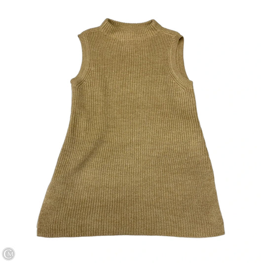 Dress Sweater By Chicos In Brown, Size: L