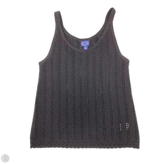 Top Sleeveless By Scoop In Black, Size: S