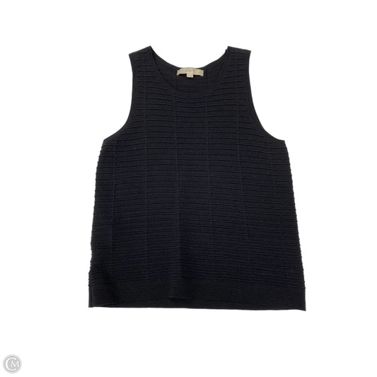 Top Sleeveless By Loft In Black, Size: Sp