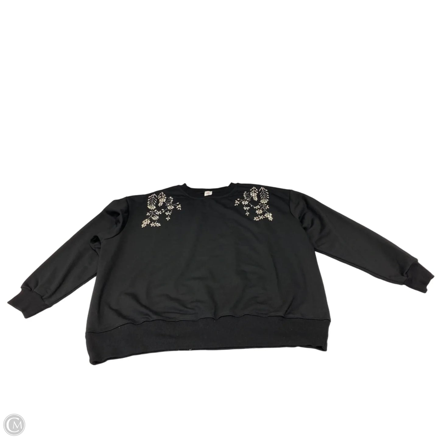 Sweatshirt Crewneck By Like Love In Black, Size: S