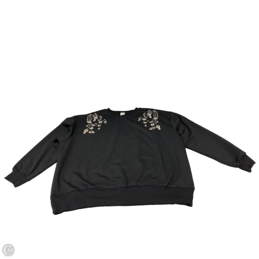 Sweatshirt Crewneck By Like Love In Black, Size: S