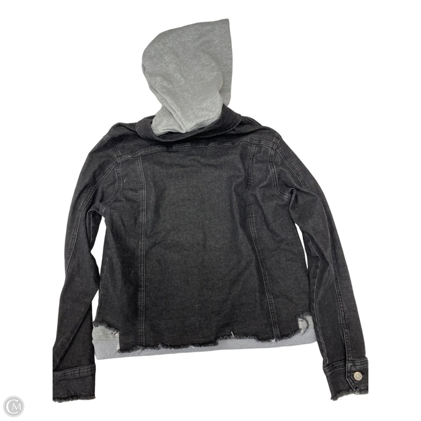 Jacket Denim By White Birch In Black Denim, Size: S