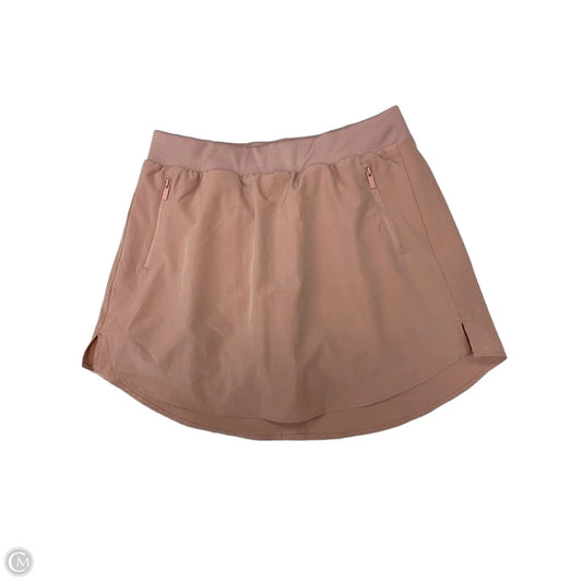 Athletic Skort By Rae Mode In Peach, Size: L