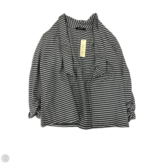 Cardigan By Doe & Rae In Striped Pattern, Size: M