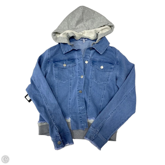 Jacket Denim By White Birch In Blue, Size: S