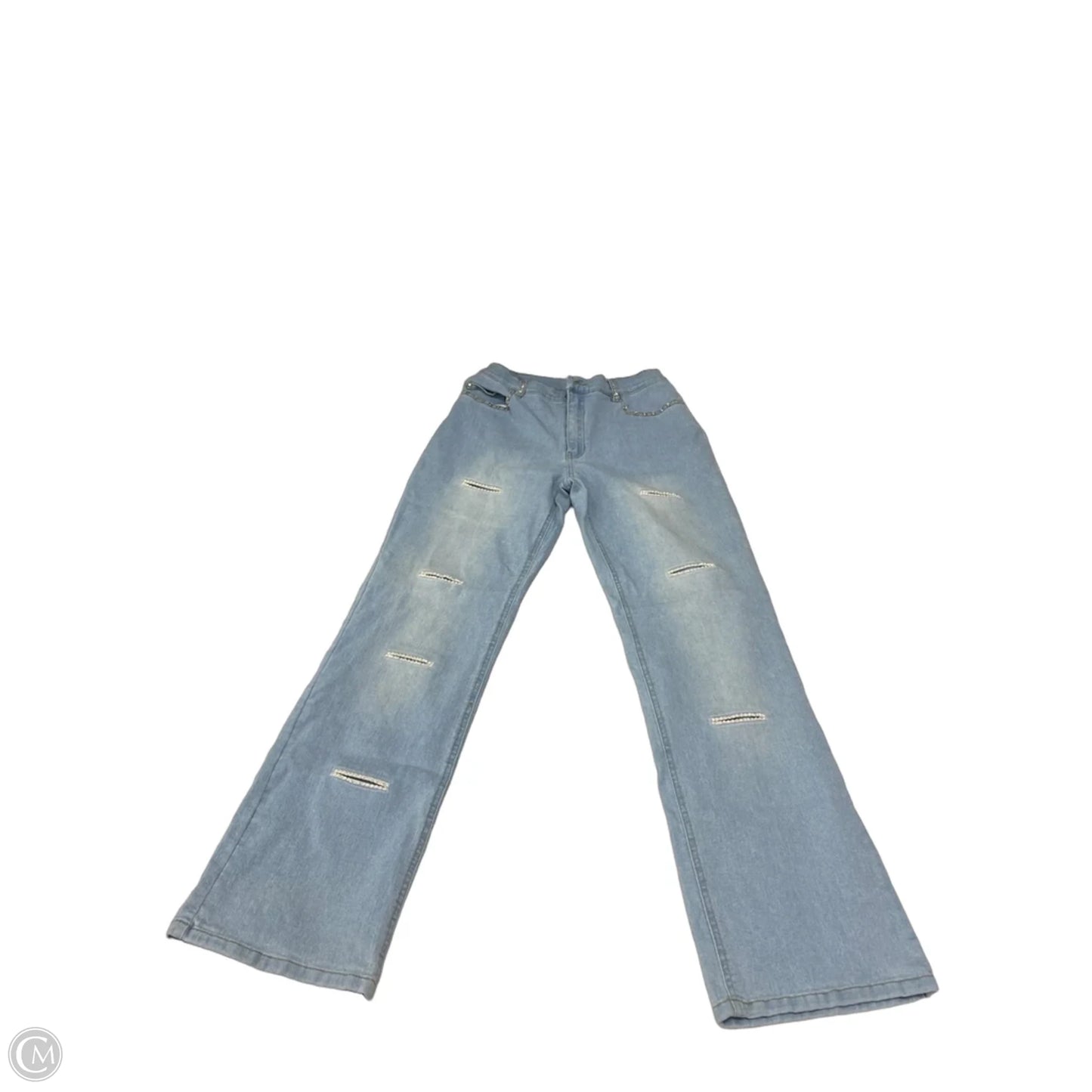 Jeans Straight By Clothes Mentor In Blue, Size: 8p