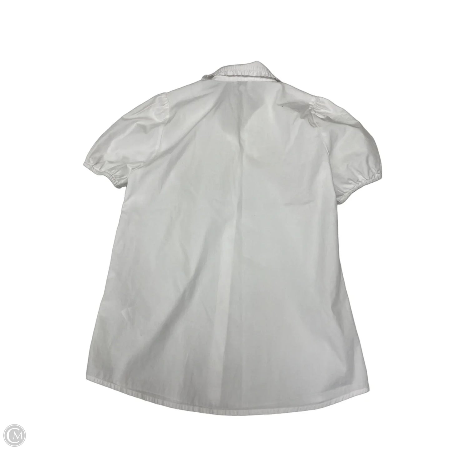 Top Short Sleeve By J. Crew In White, Size: Xs