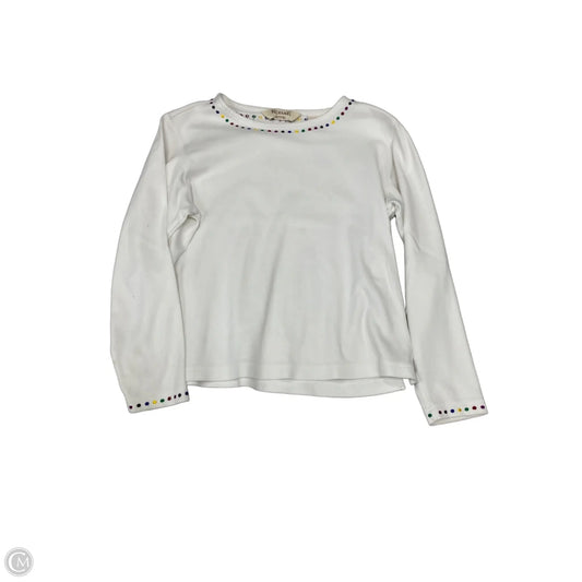 Top Long Sleeve By Bechamel In White, Size: Mp