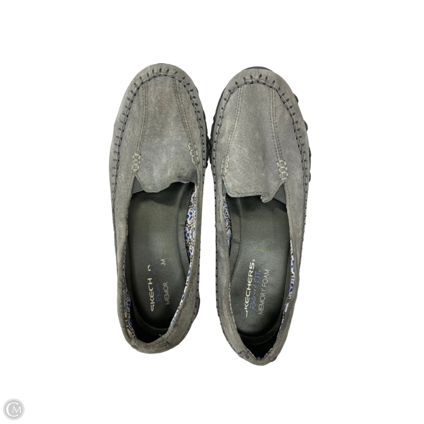 Shoes Flats By Skechers In Grey, Size: 9