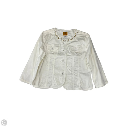 Jacket Other By Ruby Rd In White, Size: 12p