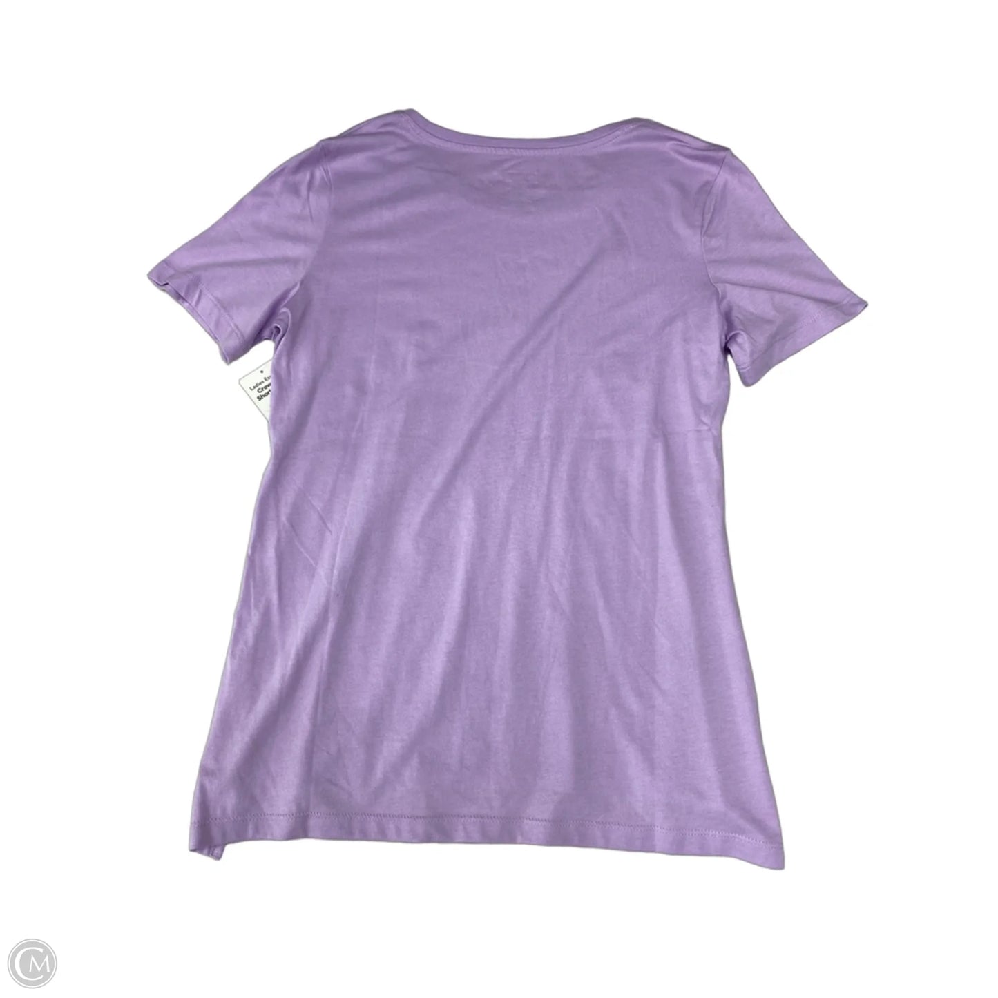Top Short Sleeve Basic By Members Mark In Purple, Size: S