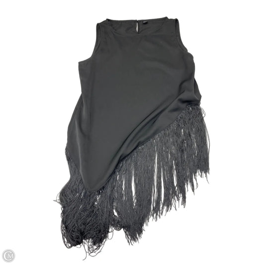 Top Sleeveless By Shein In Black, Size: L