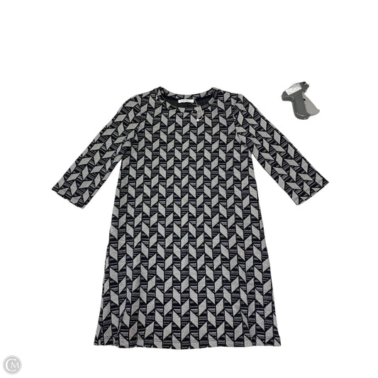 Dress Casual Short By Zara In Black & Grey, Size: S