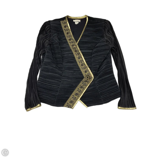 Skirt Set 2pc By Clothes Mentor In Black & Gold, Size: 18