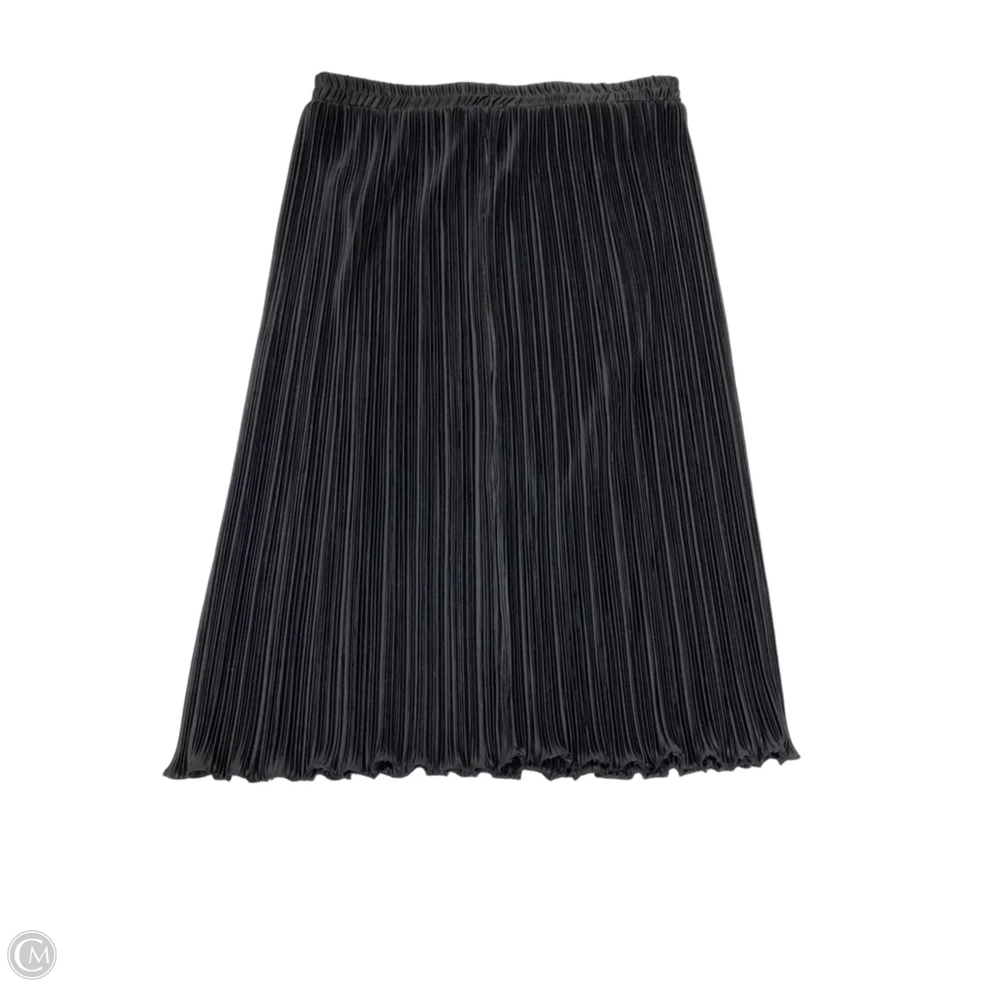 Skirt Set 2pc By Clothes Mentor In Black & Gold, Size: 18