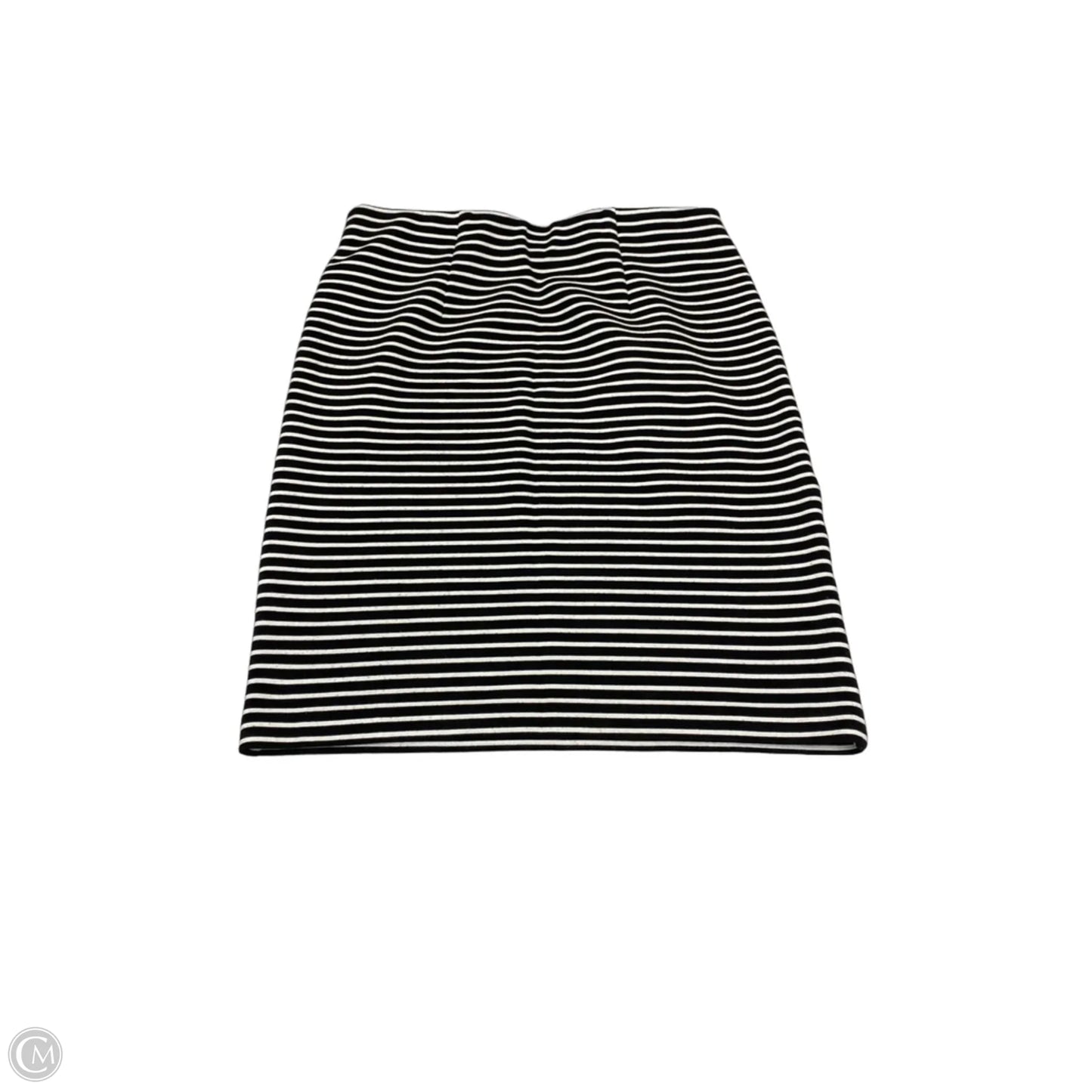 Skirt Mini & Short By Loft In Black & White, Size: 8
