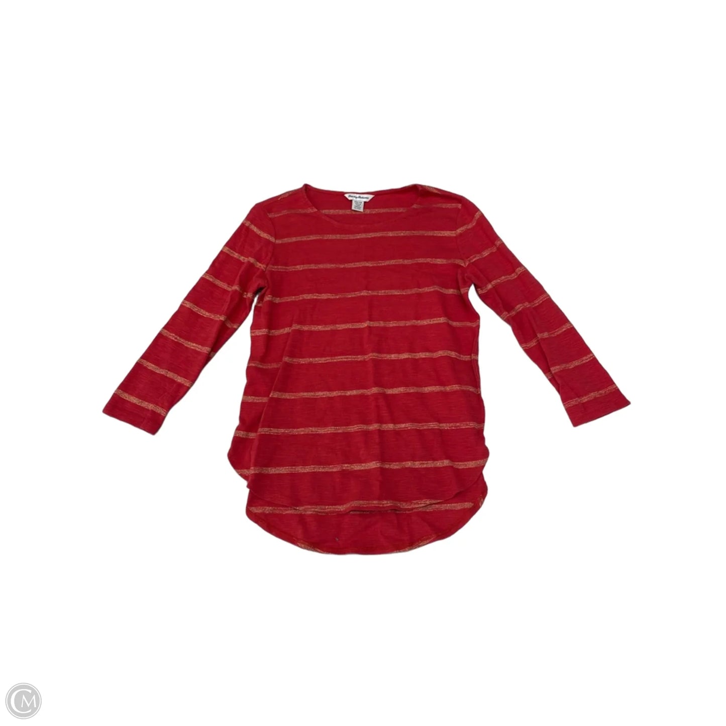 Top 3/4 Sleeve By Tommy Bahama In Red, Size: Xs