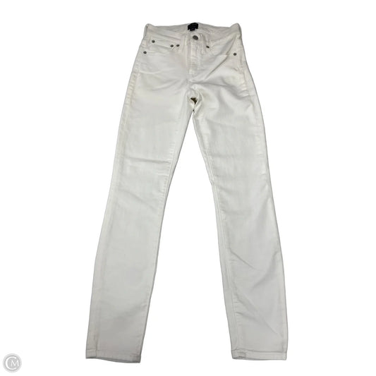 Jeans Skinny By J. Crew In White, Size: 2