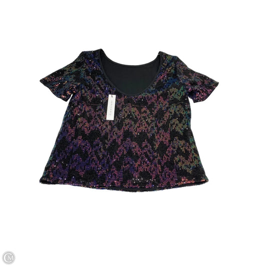 Blouse Short Sleeve By Sanctuary In Multi-colored, Size: S