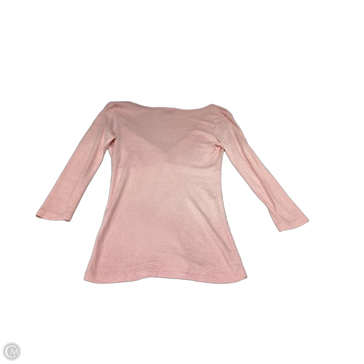 Top Long Sleeve By Michael Stars In Pink, Size: Osfm