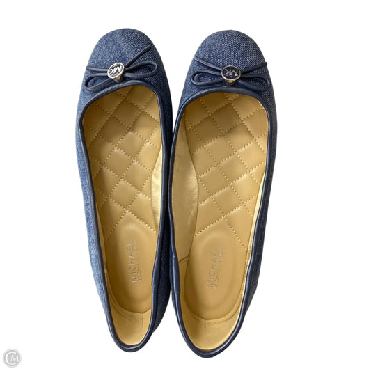 Shoes Designer By Michael Kors In Blue, Size: 7