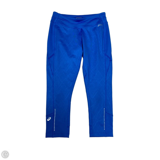 Athletic Capris By Asics In Blue, Size: S