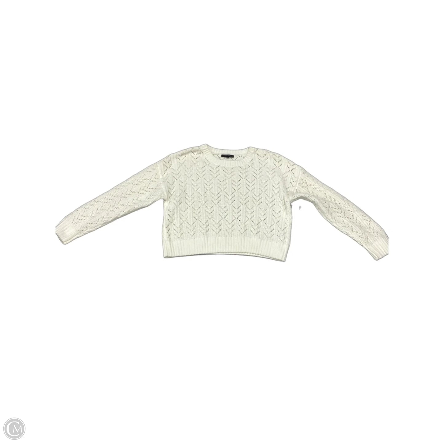 Sweater By Love Tree In Cream, Size: M