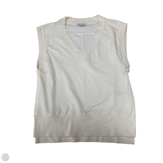 Top Sleeveless By Athleta In Cream, Size: Sp