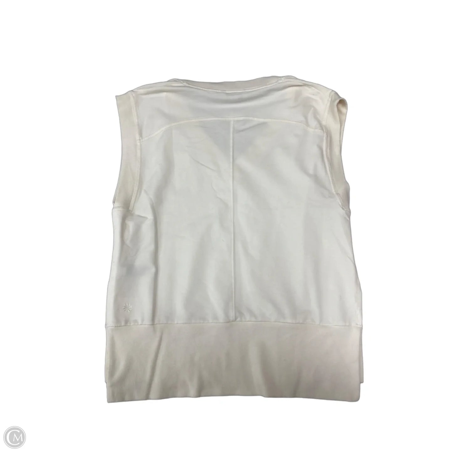 Top Sleeveless By Athleta In Cream, Size: Sp