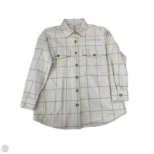 Jacket Other By Madewell In Cream, Size: S