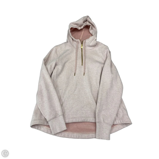 Sweatshirt Hoodie By Athleta In Pink, Size: M