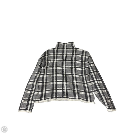 Sweater By Rachel Zoe In Cream & Grey, Size: M