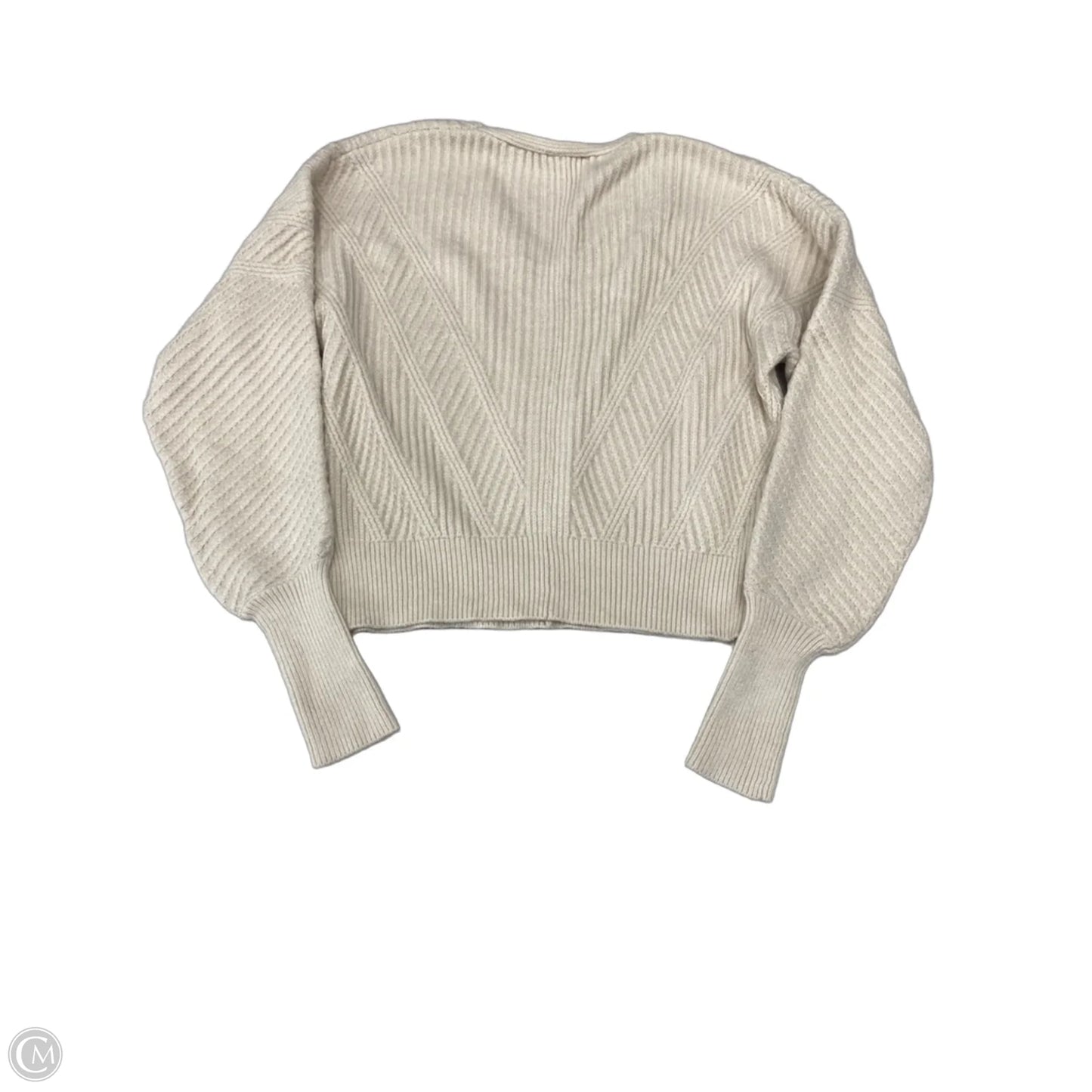 Sweater By Tahari In Cream, Size: M