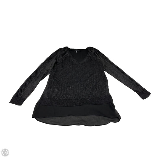 Top Long Sleeve By Lucky Brand In Black, Size: M