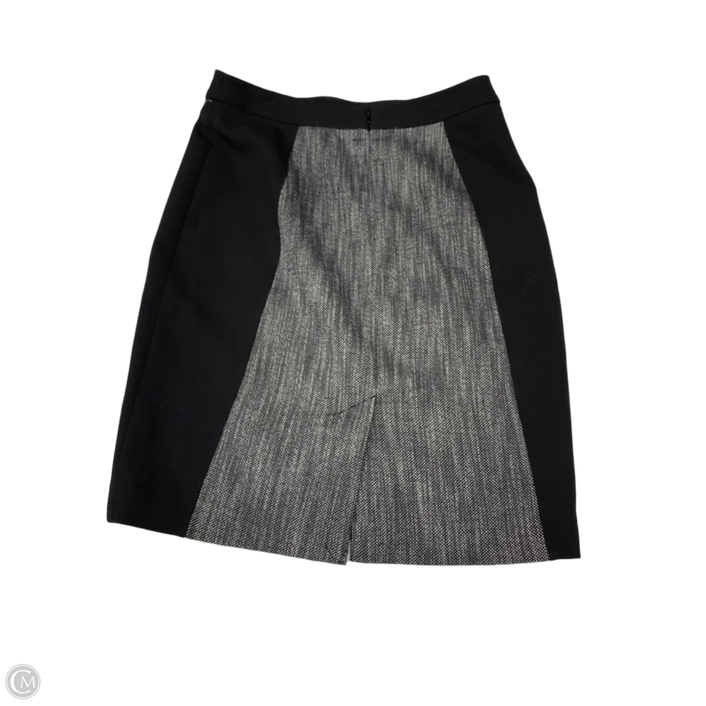 Skirt Mini & Short By Halogen In Black & Grey, Size: 8