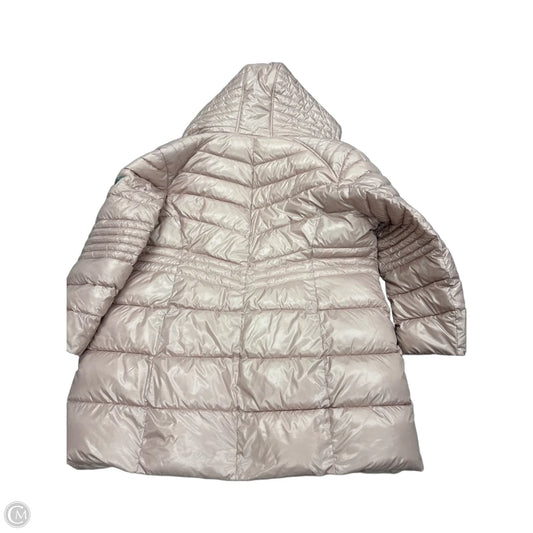 Coat Puffer & Quilted By Guess In Pink, Size: 3x